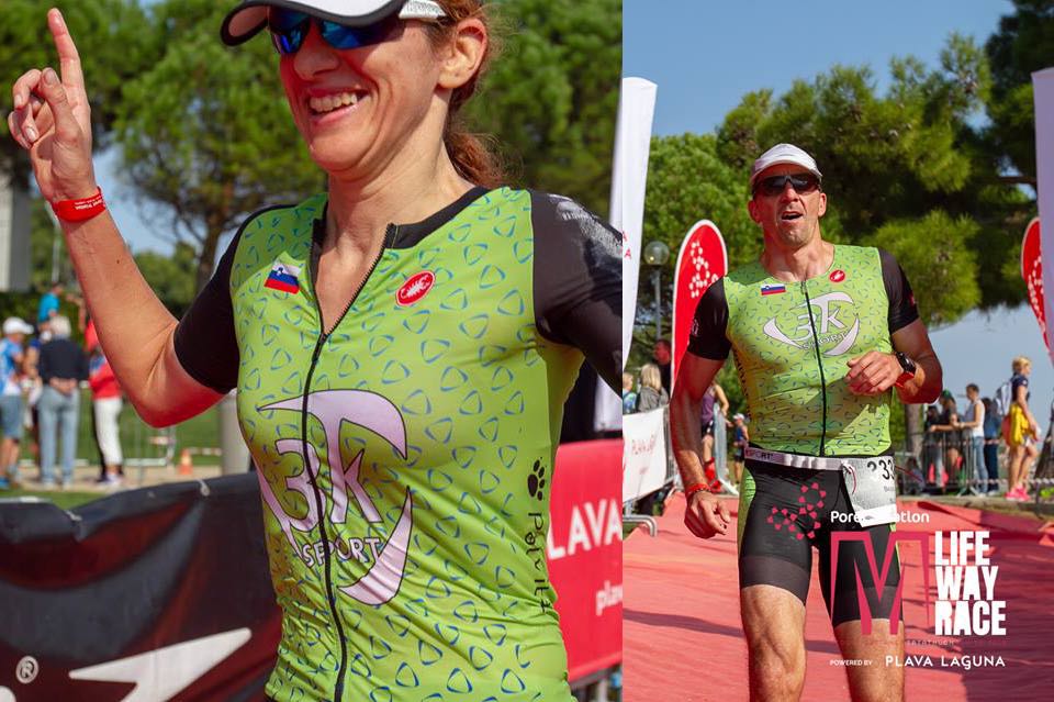 Middle Distance Triathlon Poreč 2018, Barbara & Bojan